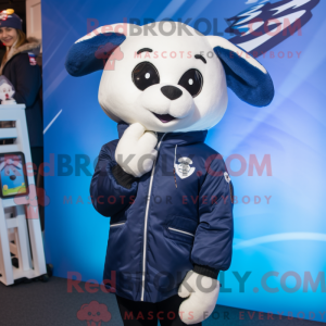 Maskotfigur af en Navy...