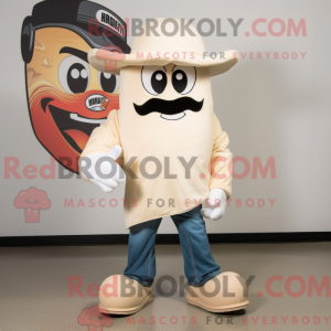 Mascot character of a Cream...