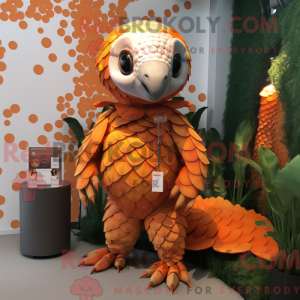 Mascot karakter van een...