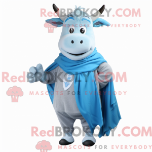 Postava maskota Sky Blue...