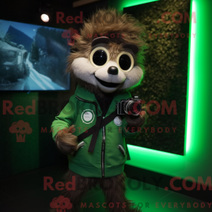 Mascot character of a...