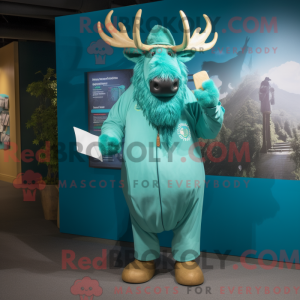 Mascot karakter van een...