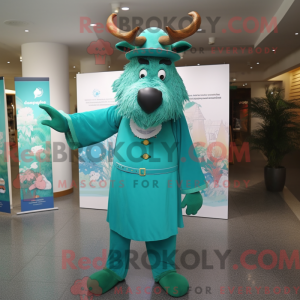 Maskotkarakter af en turkis...