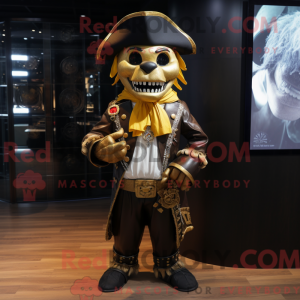 Mascottefiguur van een...