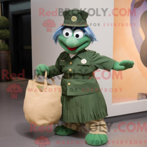 Mascottefiguur van een...