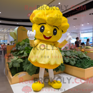 Mascot karakter van een...