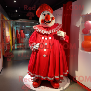 Mascot character of a Red...