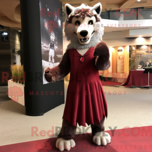 Mascot character of a...