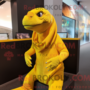 Mascot character of a Lemon...