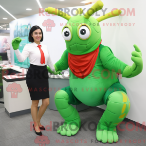 Mascot karakter van een...