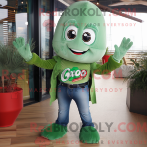 Mascottekarakter van een...