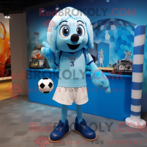 Mascottefiguur van een...