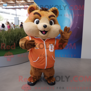 Personnage mascotte d un...