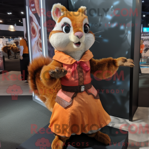 Mascot character of a Rust...