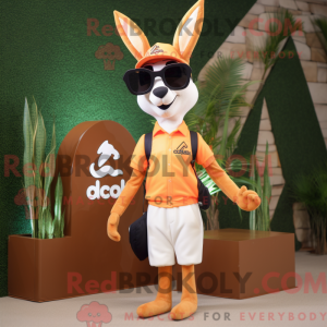 Mascot character of a Peach...
