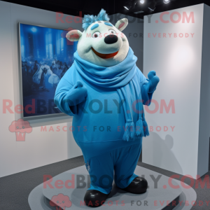 Mascot karakter van een...