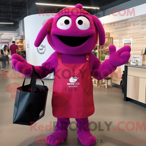 Maskot karakter af en...
