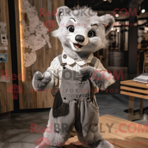 Postava maskota Grey Marten...