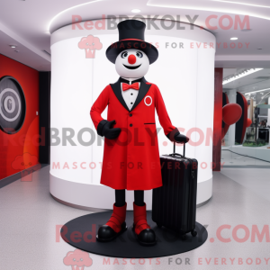 Mascot character of a Red...