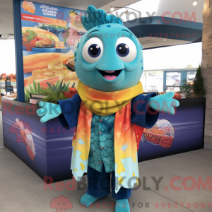 Personnage mascotte d un...