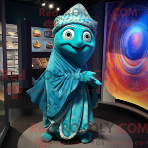 Mascot karakter van een...