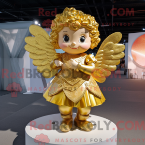 Mascot character of a Gold...