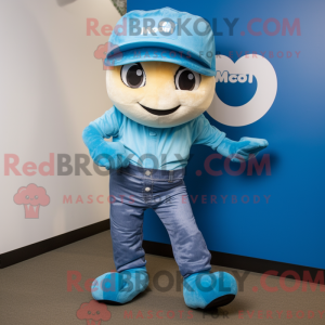 Postava maskota Cyan...