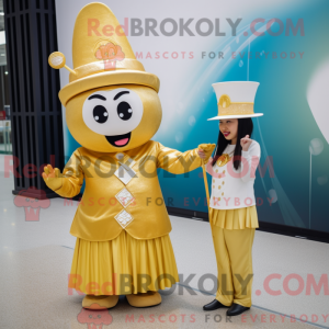 Mascot character of a Gold...
