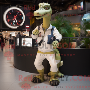 Mascottekarakter van een...