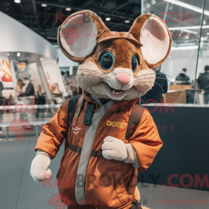 Mascottefiguur van een...