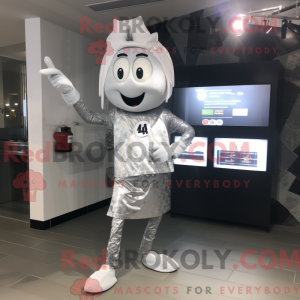 Maskot karaktär av en...