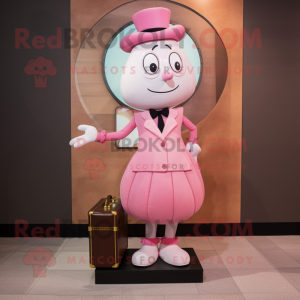 Rosa timeglass maskot...