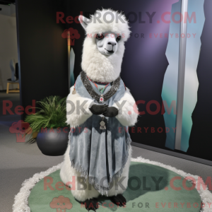 Mascot character of a Gray...