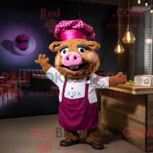 Mascot character of a...