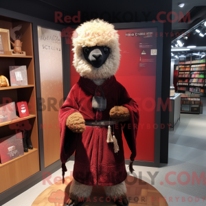 Mascot character of a...