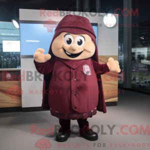 Mascot karakter van een...