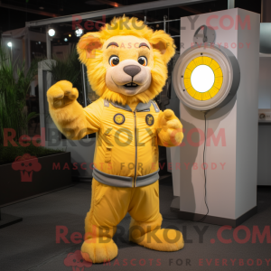 Mascot character of a...