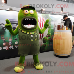 Mascottefiguur van een...