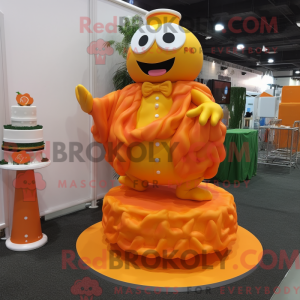 Mascot karakter van een...
