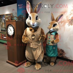 Mascot karakter van een...