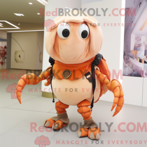 Mascot character of a Peach...