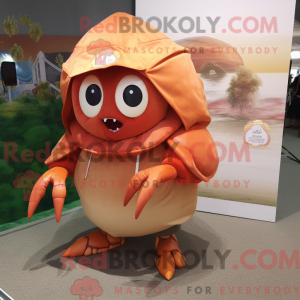 Mascot character of a Peach...