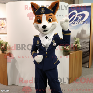 Mascottefiguur van een...