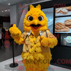 Personagem de máscara de um...