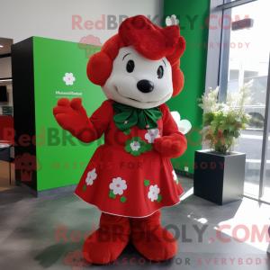 Mascot character of a Red...