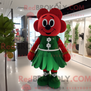 Mascot character of a Red...