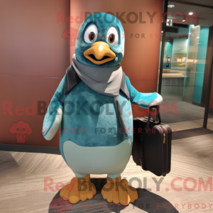 Maskot karakter af en...