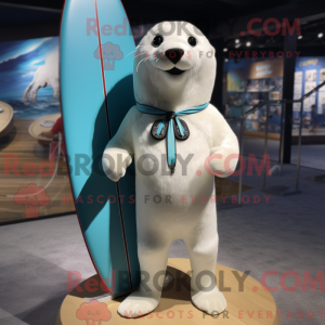 Mascot character of a White...