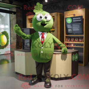 Mascot character of a Olive...