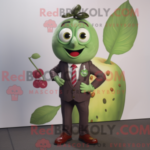 Mascot character of a Olive...